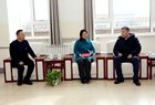 朔州市市委常委、朔城区区委书记张震海书记看望慰问区委联系专家朱万花