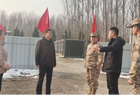曹启仁在小兵娃红色国防教育实践基地指导工作