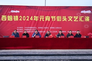 盂县西烟镇2024年元宵节街头文艺汇演异彩纷呈