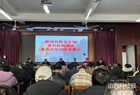新绛县防震减灾中心对教育系统应急疏散演练现场观摩活动进行指导