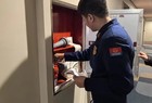 加热3.15打假 闻喜大队严查消防产品“带病上岗”