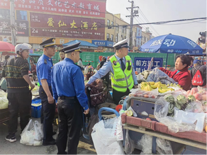 晋城：便民疏导点解民忧