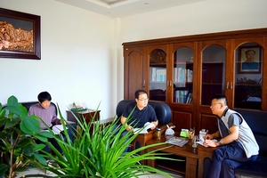 张皓到常顺煤业调研