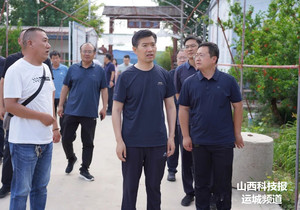 临猗：李鹏奇调研农业农村工作