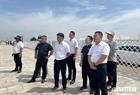 临猗县耽子镇组织观摩郇阳千亩苹果示范基地
