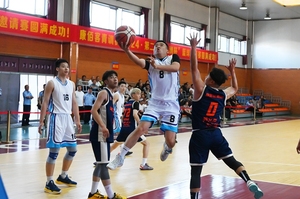 第二届“盂洲杯”篮球邀请赛火热进行