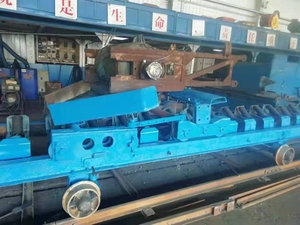 80型皮带机尾缓冲架:滑靴式改为跑道式