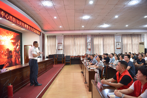 阳泉南山南路社区开展消防安全知识讲座及应急演练活动