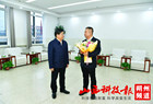 朔州市委书记姜四清慰问朔城区第一中学校全省优秀共产党员刘作宏老师