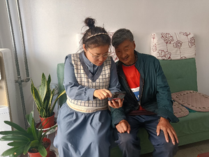 阳泉阳光社区：网格助力缴医保  为民服务暖人心