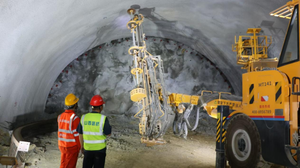 山西路桥集团辰润科技公司太原联络线ZBLJ2分部隧道建设拉满弓 决胜全年收官战