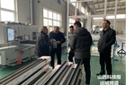 临猗示范区：张红斌带队赴山西凯莱斯装饰工程有限公司考察调研