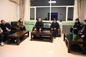 盂县仙人乡开展打击非法违法采矿集中行动