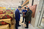交城大队开展消防产品宣传活动