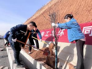 山西路桥集团七公司植树节特辑 播种绿色 共筑生态梦