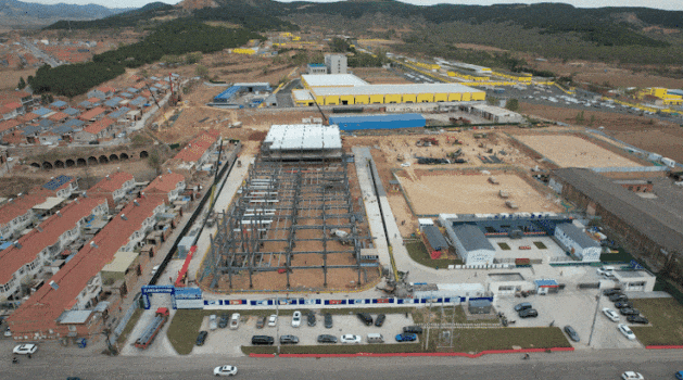 山西建投三建集團(tuán)鋼骨匠心筑造壺關(guān)縣電子信息產(chǎn)業(yè)新城