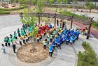 盂县医疗集团举办庆“五一”迎“五四”登山活动