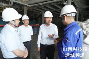孟维君在专精特新中小企业调研