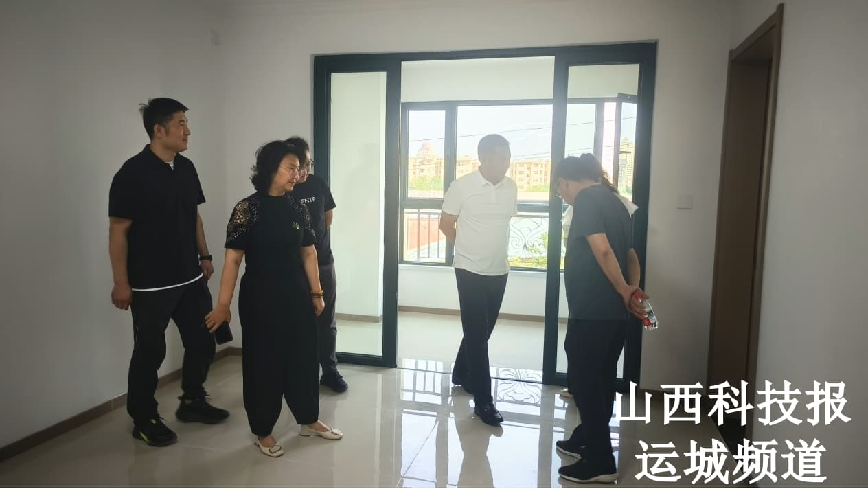 现场督导促进度  严把安居质量关    