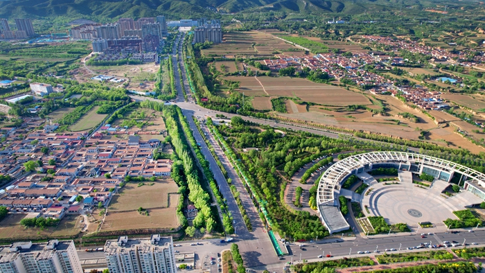 盂县城区排水防涝设施改扩建工程（七期）施工正酣