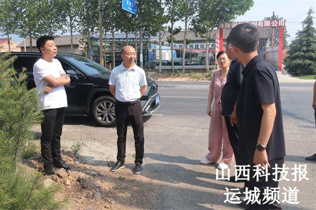 薛云涛调研工业污水管网项目建设情况