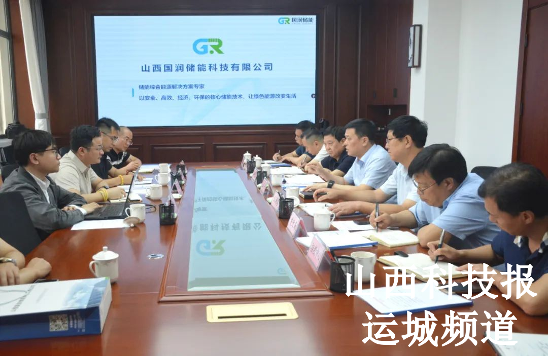 王云与山西国润储能新能源公司总经理程伟举行工作会谈