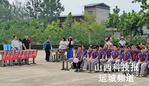 临猗县科协开展“传承文化根脉 筑牢安全防线”文明集市进校园活动