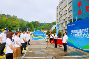 晋能控股阳泉公司皇后煤业举办“强技能 筑防线”安全技能大比武暨职工趣味运动会