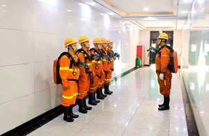 瓦斯超限演练 强化风险防控——常顺煤业组织开展瓦斯超限应急救援演练