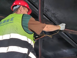 筑牢安全“钢铁防线”——保安煤业开展地面皮带栈桥钢结构专项检测