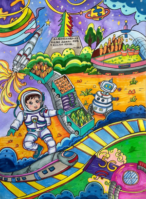 山西省第三届“我眼中的未来世界”科普创作活动（2025）——绘画作品选登