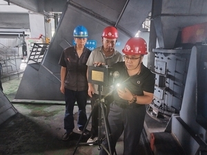 阳泉市郊区疾控中心到保安煤业开展职业卫生检查工作