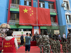 大同市平城区 开展“童心向英雄  致敬老兵魂”主题活动