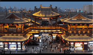 大同古城入列2025中国最美城市夜景榜单