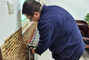 阳泉郊区公司开展取暖设备隐患排查工作