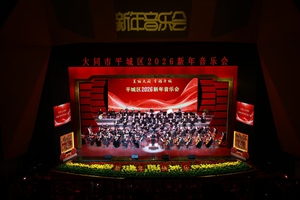 雄浑交响迎新春 文化盛宴启华章&mdash;&mdash;大同平城区新年音乐会奏响2026年奋进序曲
