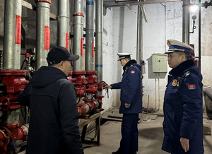 阳泉市城区大队开展高层建筑消防安全专项检查 筑牢安全防线