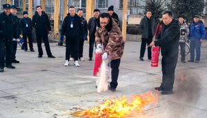 朔州家和苑瑞祥物业开展春节消防演练 筑牢安全防线