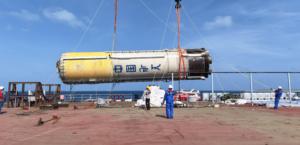 我国完成首次火箭一级箭体海上打捞回收任务