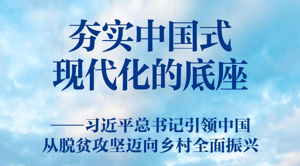 夯实中国式现代化的底座&mdash;&mdash;习近平总书记引领中国从脱贫攻坚迈向乡村全面振兴
