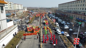 盂县孙家庄镇工业公司积极参演2026年元宵节街头民间艺术展演