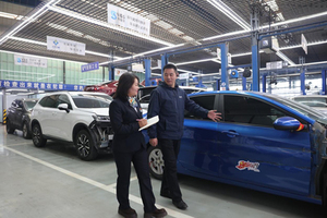 深入车间优贷后 精准护航促发展——平定农商银行实地走访汽修企业做实贷后管理