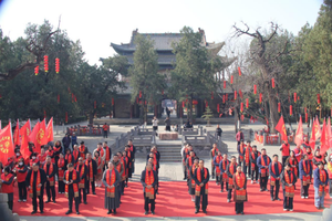 传承尧德聚商力 龙启新程谱华章——商桥荟·临汾企业家俱乐部举行丙午年二月二祭拜帝尧典礼