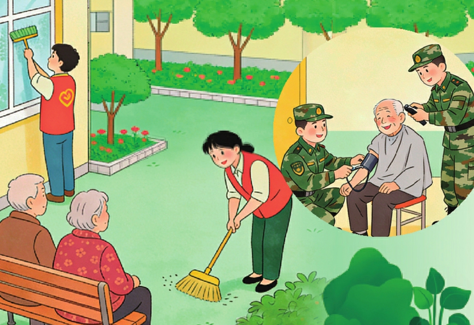 春风拂龙城 志愿暖并州