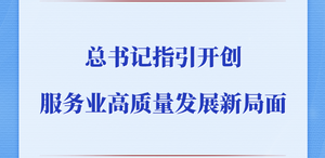 总书记指引开创服务业高质量发展新局面