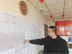 扎根一线  技精业勤   记同发东周窑煤业公司综采预备队技术员施荣