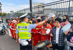 全天候整治提质效 大同交警守护古城道路交通有序畅通