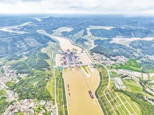 世界最大省水船闸这样建成