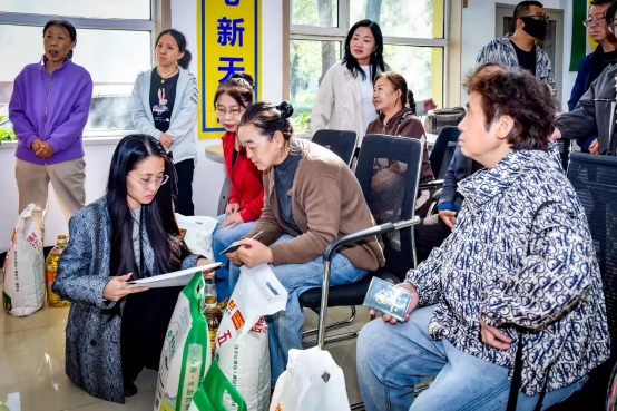 中秋慰问送温暖 情系平城残疾人